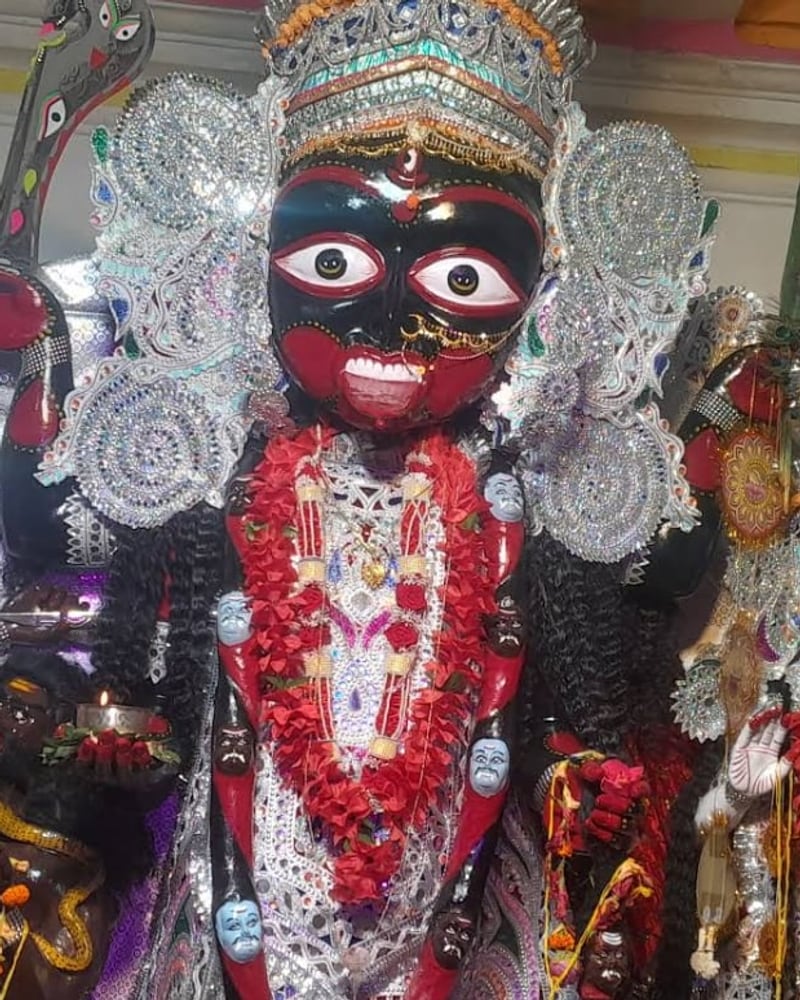 आज माँ काली के दर्शन